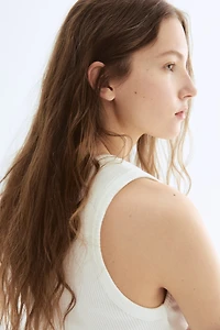 Ribbed Pima Cotton Tank Top