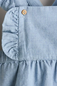 Cotton Overall Shorts