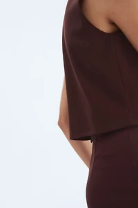 Button-Decorated Top