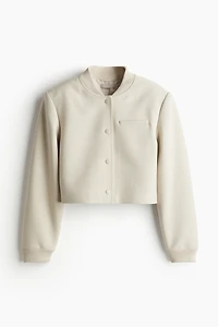 Short Jacket with Shoulder Pads