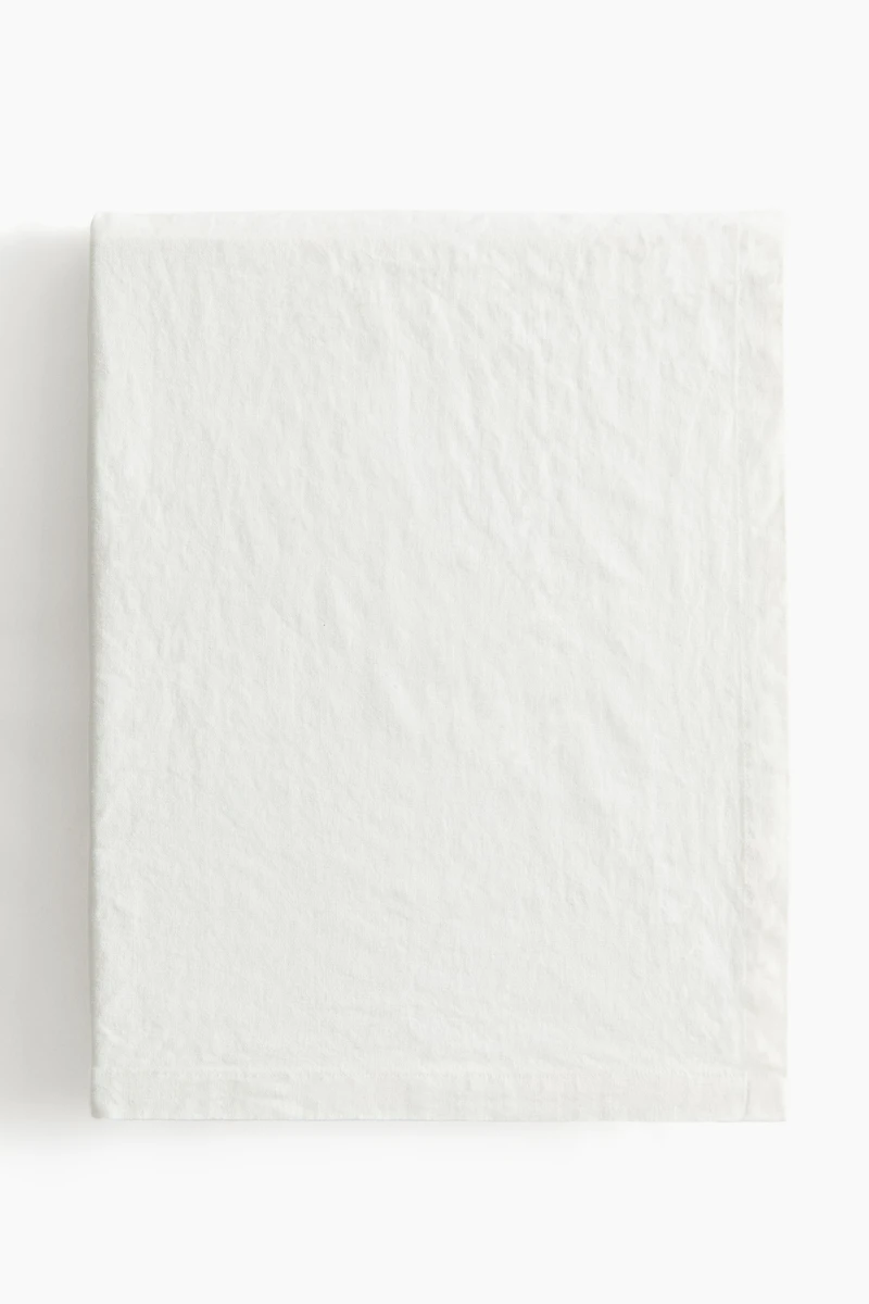 Linen-Blend Tablecloth