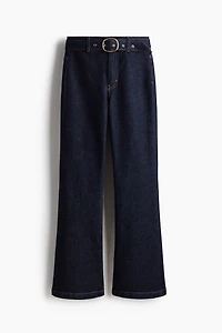 Jean taille haute évasé