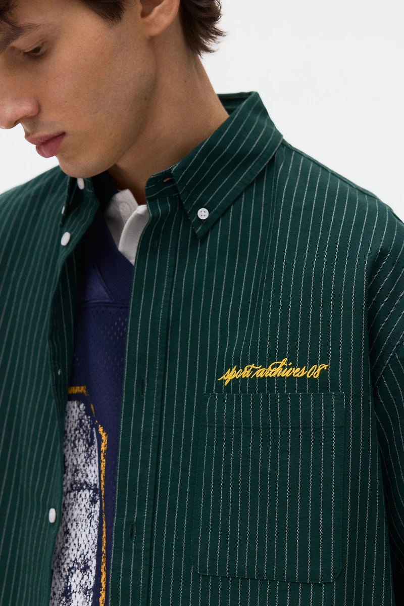 Loose-Fit Oxford Shirt