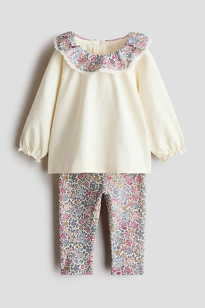 2-Piece Cotton Jersey Set