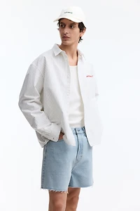 Short ample en denim