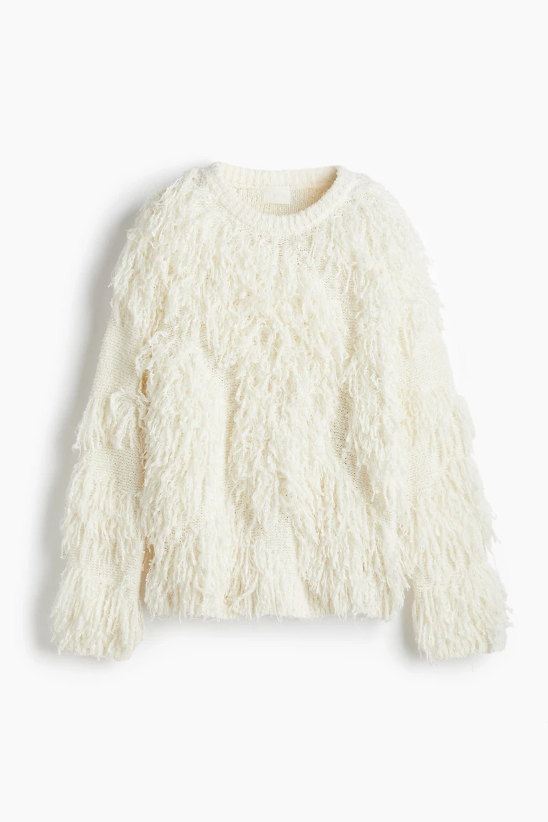 Sweater with Fringe