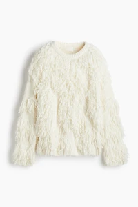 Sweater with Fringe