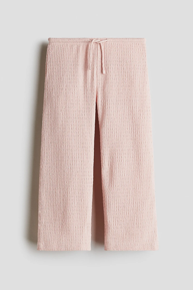 Textured Jersey Pants