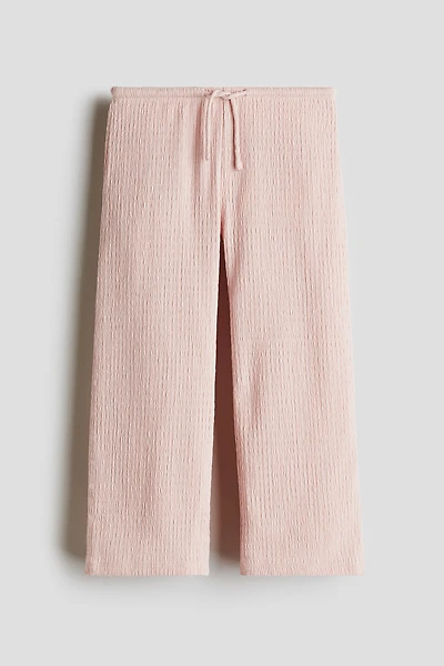 Textured Jersey Pants