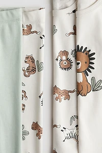 2-pack Snug Fit Cotton Pajamas