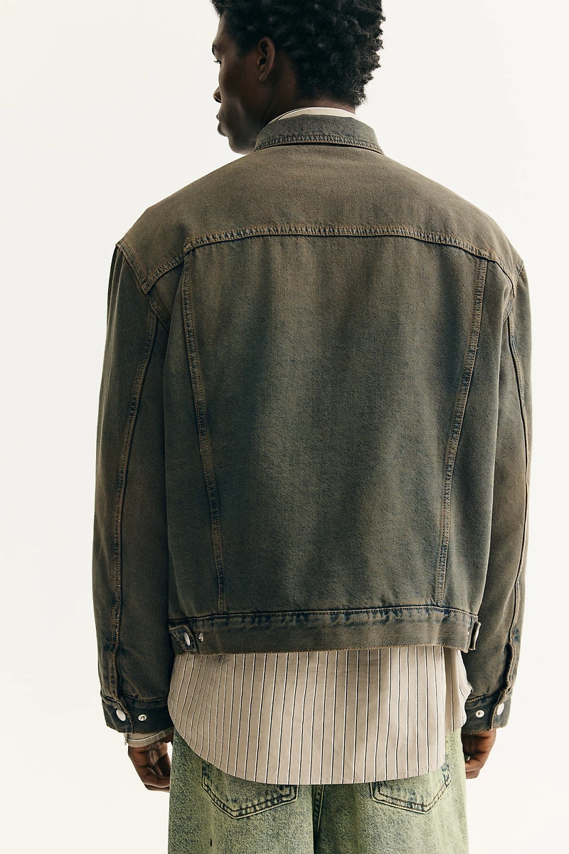 Veste ample en denim