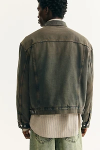 Veste ample en denim