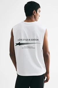 Débardeur imprimé ample