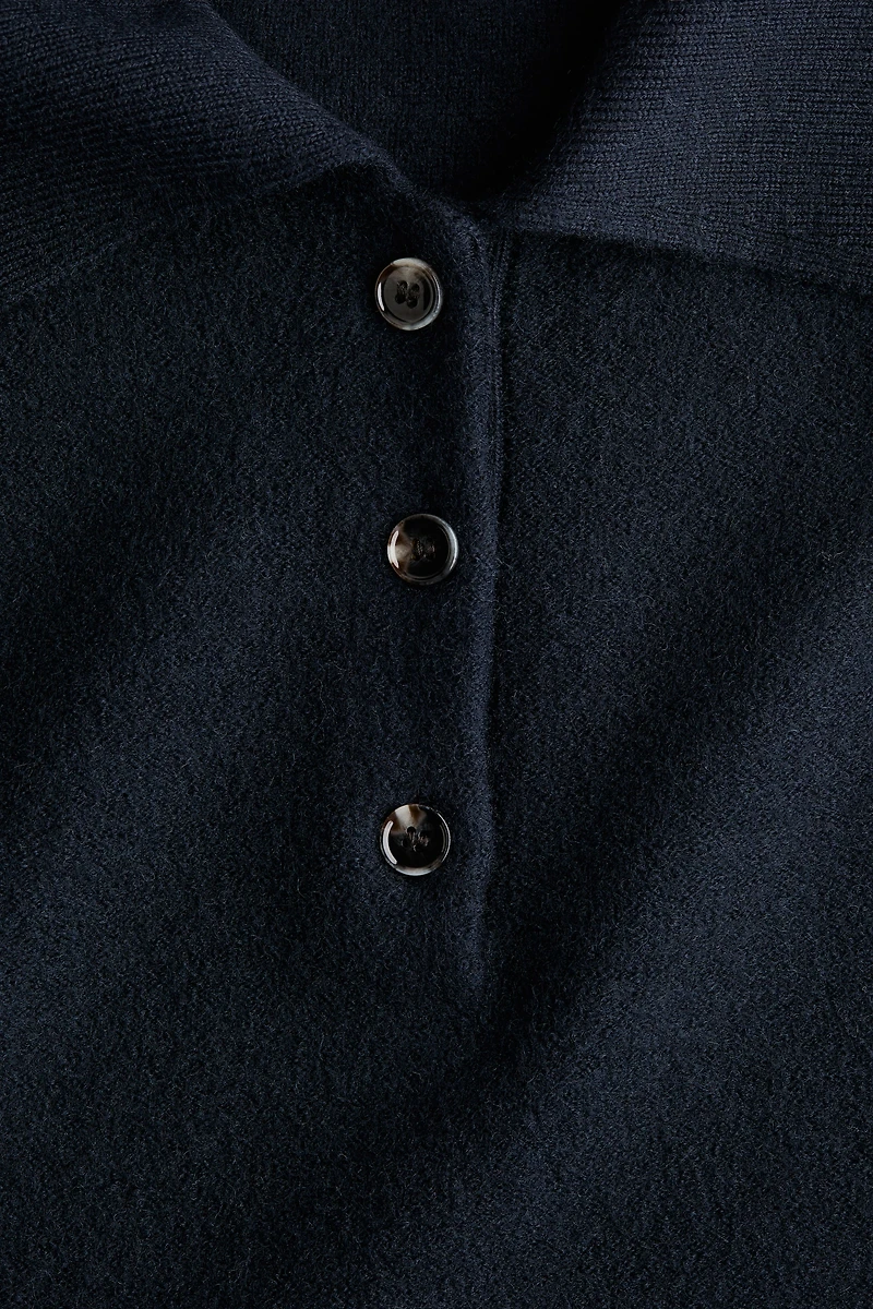 Wool Polo Sweater