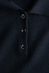 Wool Polo Sweater
