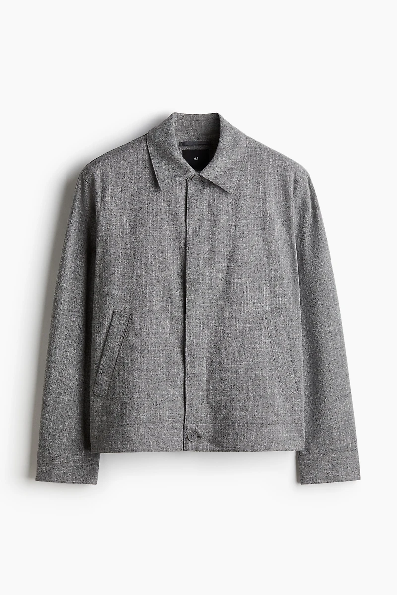 Veste-chemise coupe classique