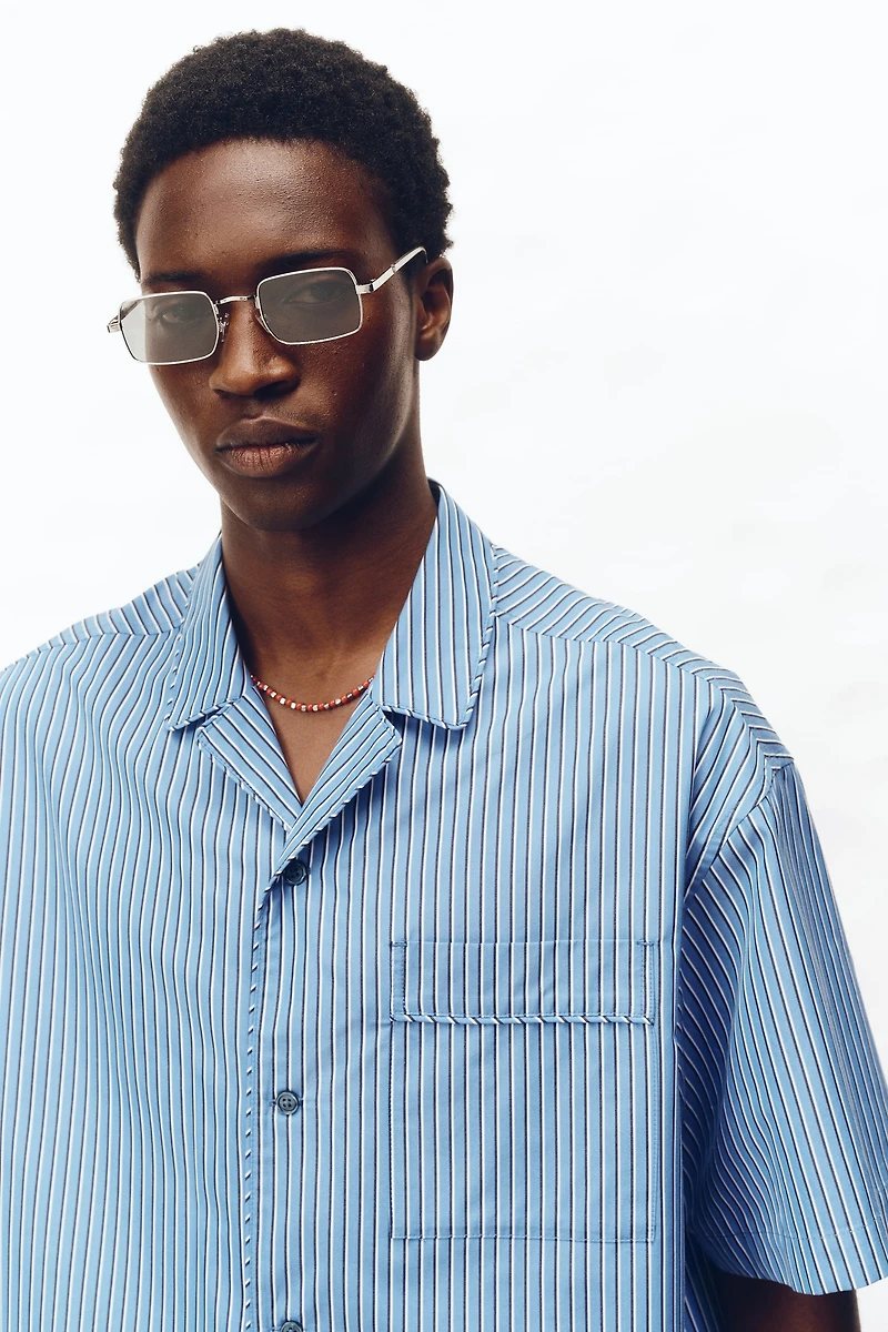 Relaxed-Fit Pima Cotton Resort Shirt