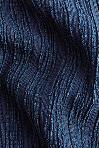 Crinkled Balloon-Leg Pants