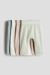Lot de 4 pantalons en coton côtelé