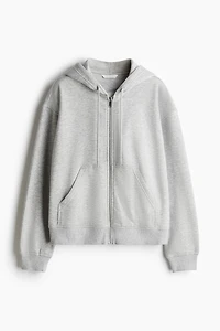 Veste à capuchon glissière