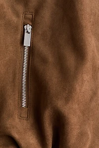 Veste en tissu gratté