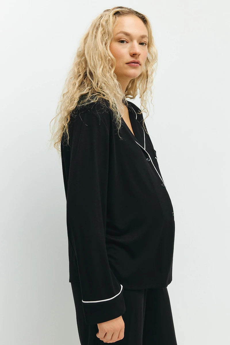 MAMA Pyjama avec passepoils