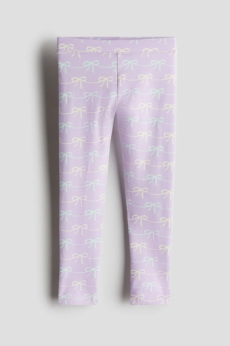 Printed Jersey Leggings