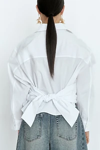 Tie-Detail Blouse