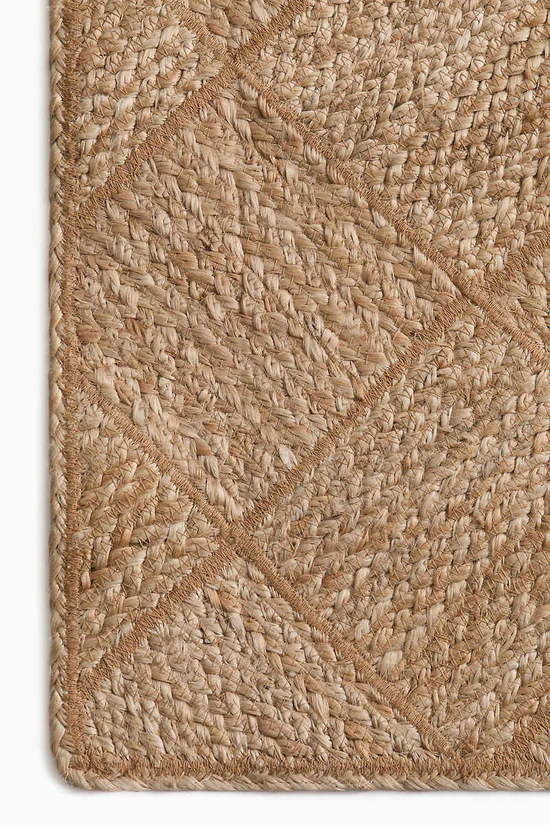 Braided Jute Runner Rug