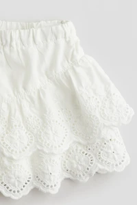Broderie anglaise skirt