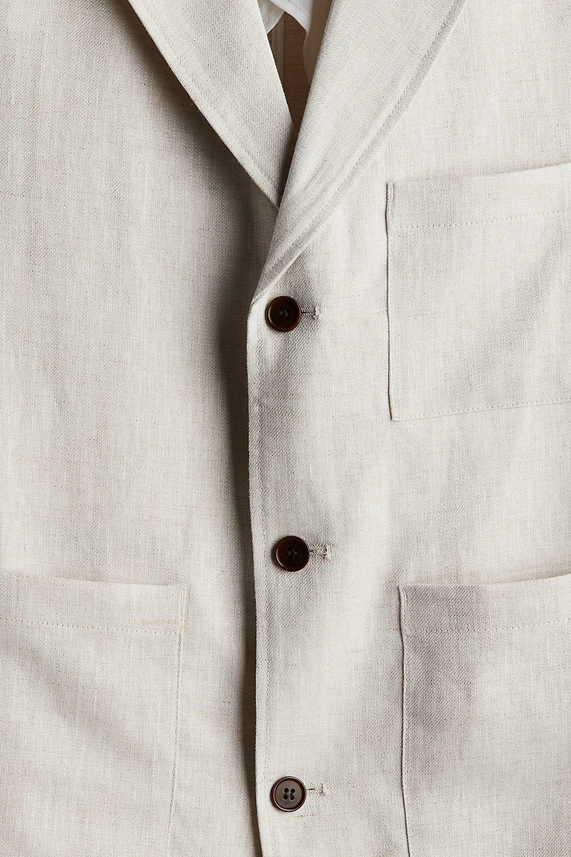 Veste déstructurée Coupe Amincie en lin