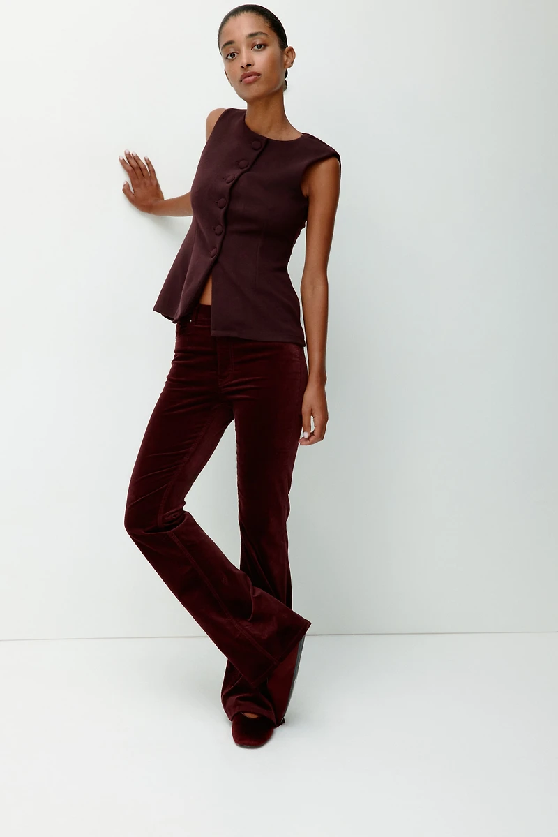 Chandail sans manches en jersey