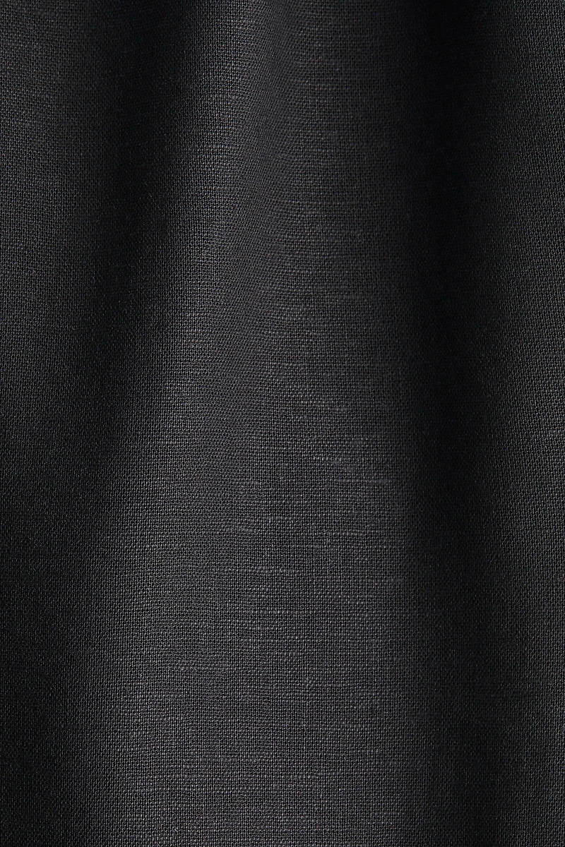 Linen-Blend Strappy Dress