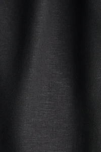 Linen-Blend Strappy Dress
