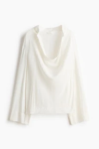 Cowl-Neck Blouse