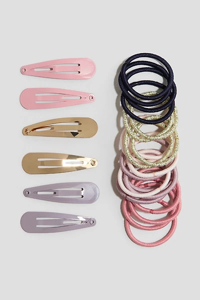 Hair Elastics and Clips