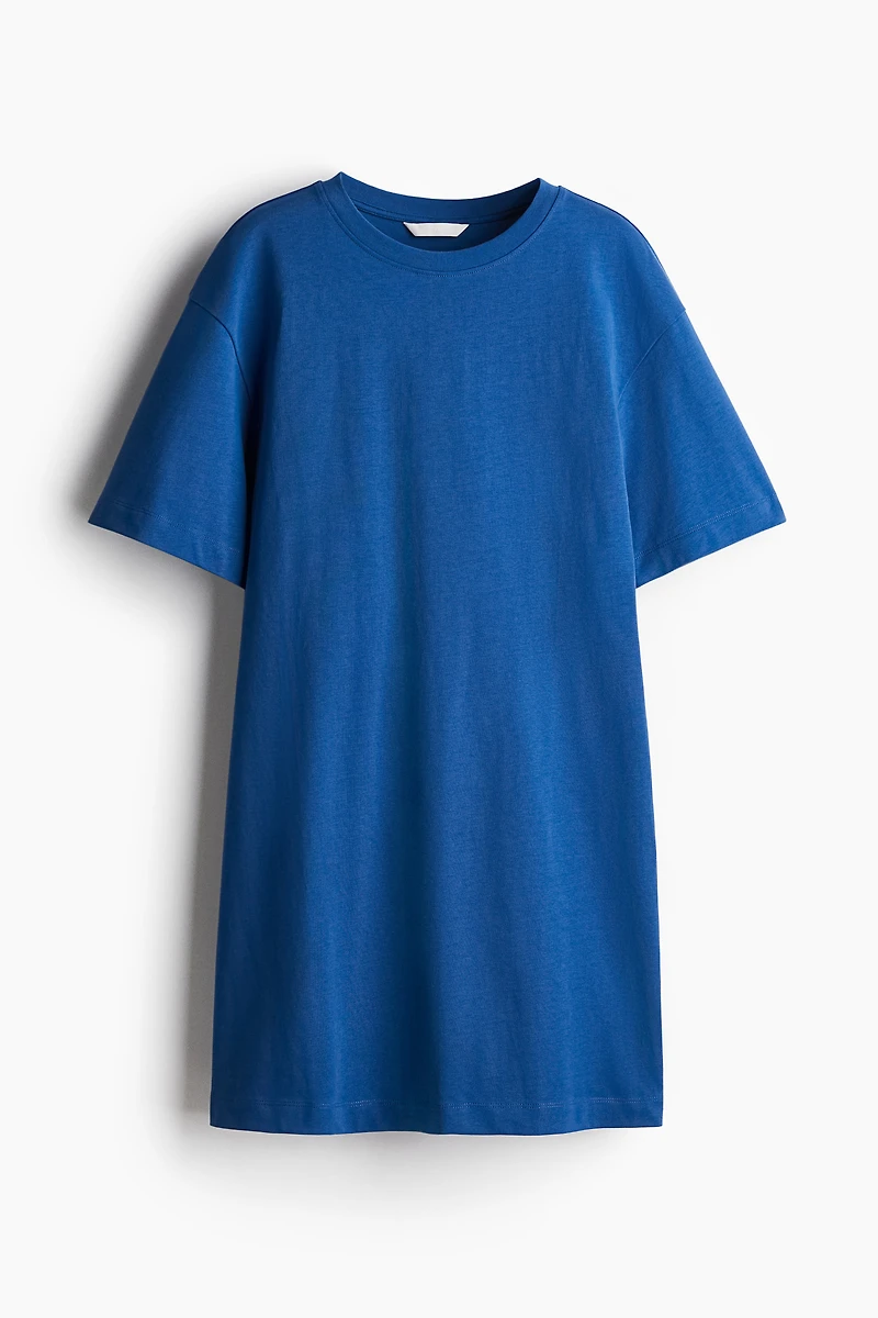 Defined-Waist T-Shirt Dress