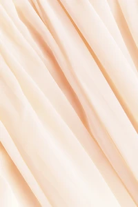 Draped Chiffon Skirt