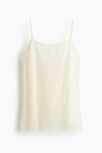 Lace-Trimmed Camisole Top