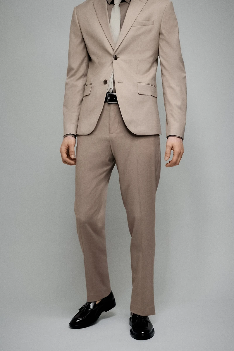 Regular-Fit Suit Pants
