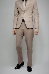 Regular-Fit Suit Pants