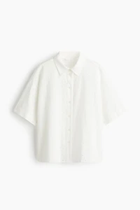 Eyelet Embroidered Shirt
