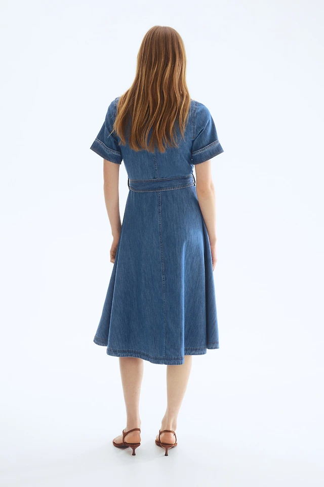 H&M Shirt Dress with Tapered Waist | Pacific City