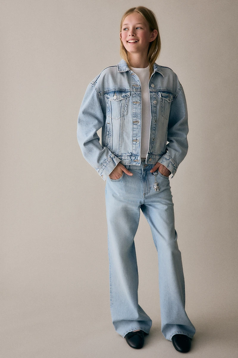 Baggy Fit Bootcut Jeans