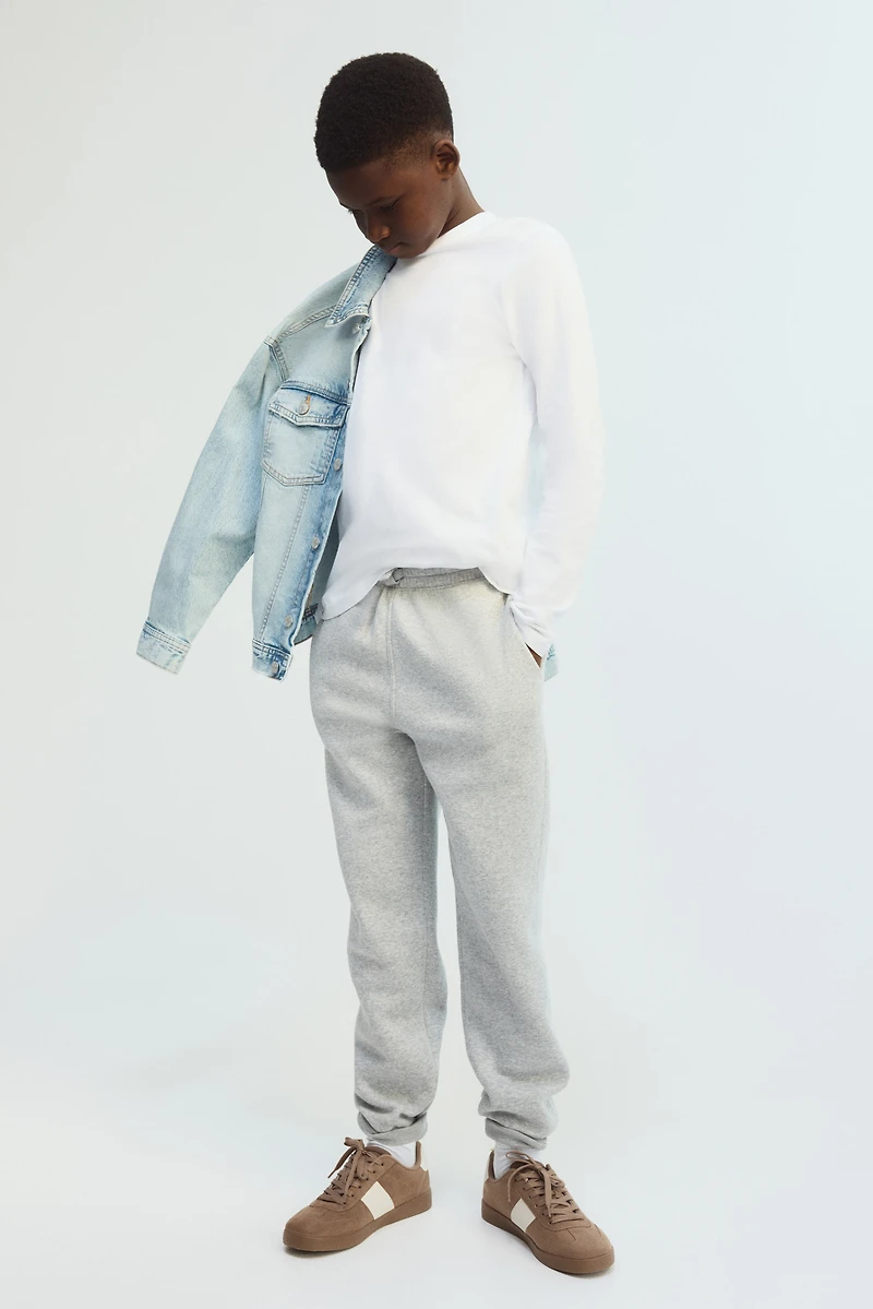 Brushed-Inside Joggers