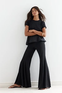 Pantalon évasé