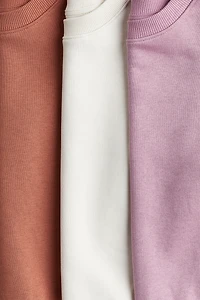 3-pack Brushed-Inside Sweatshirts