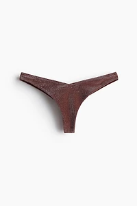 Thong bikini bottoms