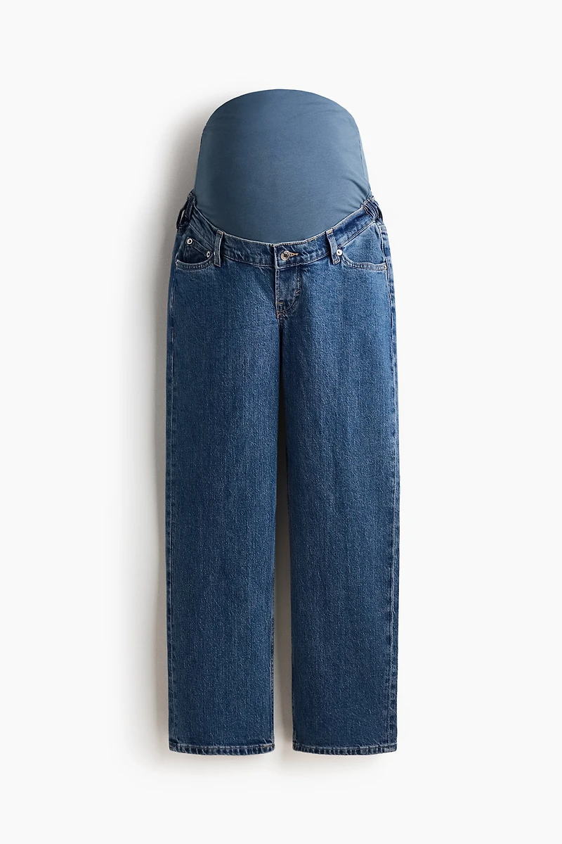MAMA Straight Ankle Jeans