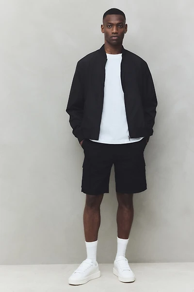 Regular-Fit Lightweight Bomber Jacket
